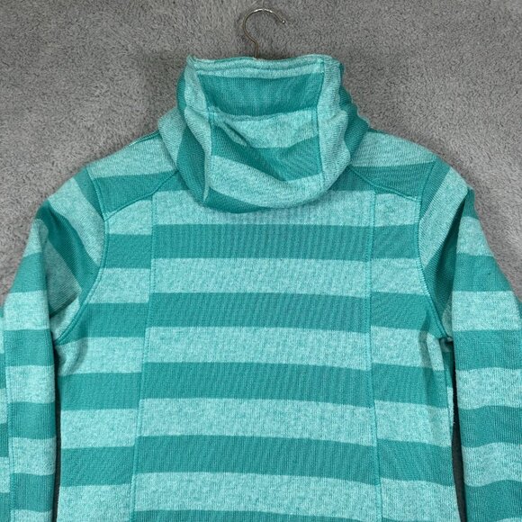 Cabela's Women's Zip Up Sweatshirt with Hood Light Green Hoodie Size Small - Picture 4 of 11